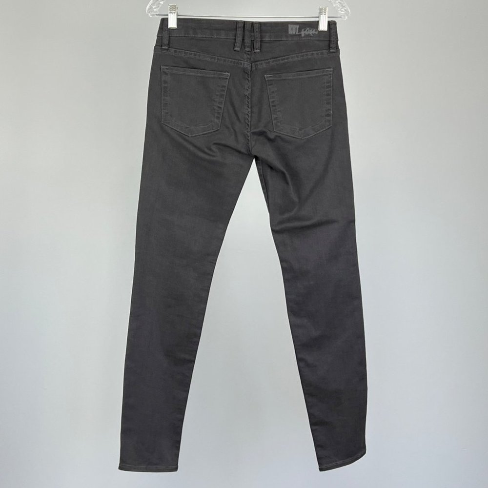 Kut from the Kloth Womens Sienna Skinny Jeans Gray Stretch Cotton Denim size 4 - Picture 5 of 11